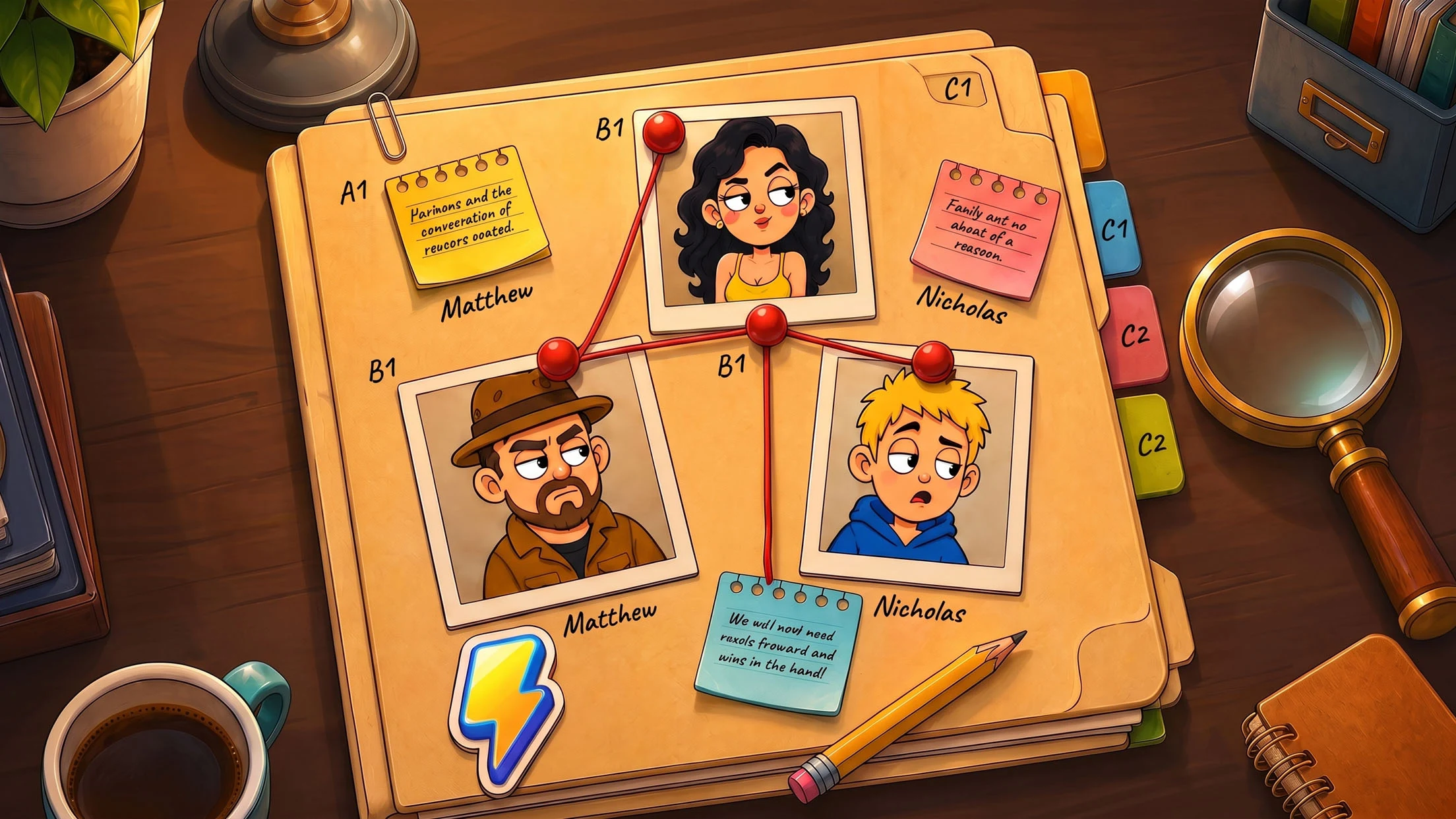 Guilty Who: Card Logic Puzzles screenshot
